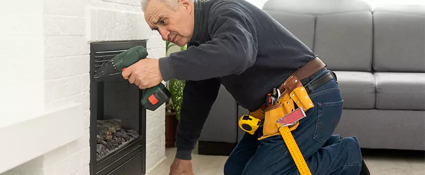 New Indoor Fireplace Installation in Frankfort, Illinois
