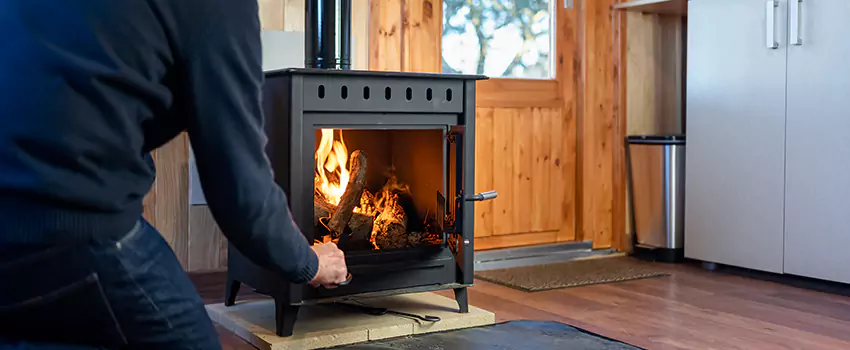 Open Hearth Wood Fireplace Installation in Frankfort, IL